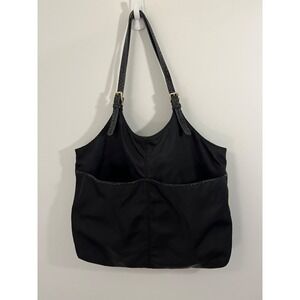 Large Black Michael Kors Bag With  Straps, Buckles & many‎ pockets